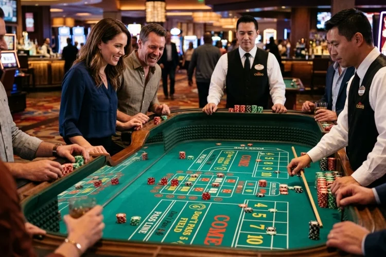 Craps for Beginners: Table Layout, Bets and Dice Rules Made Simple